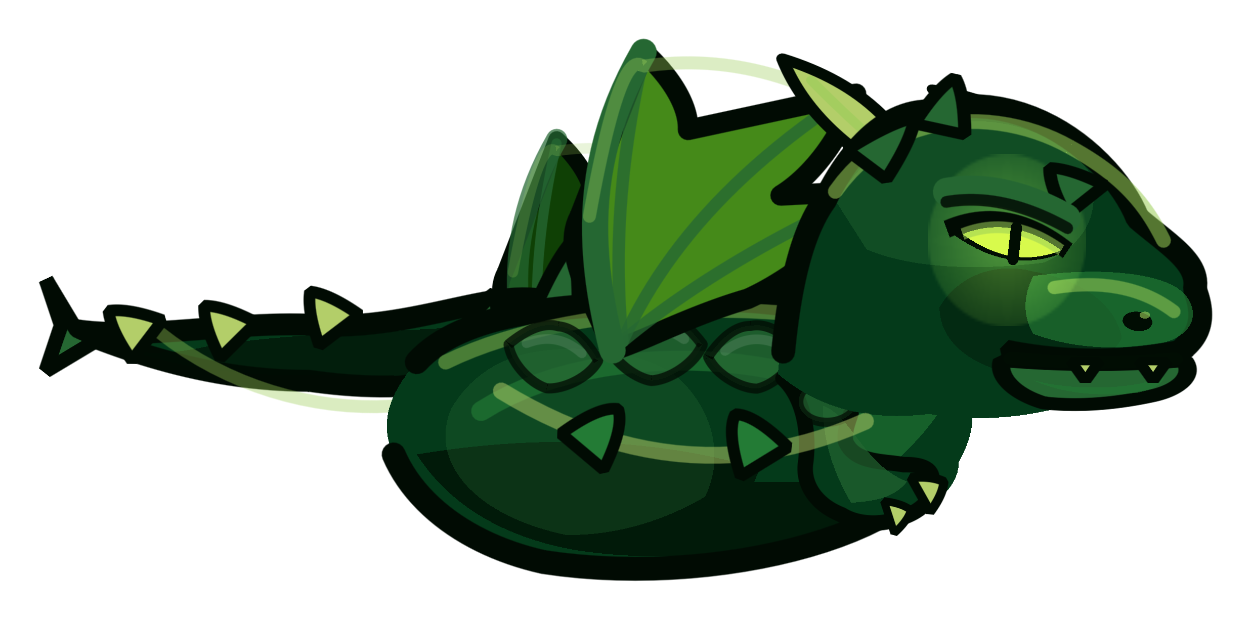 Brambletail Wyvern, an actual in-app dragon breed
